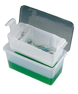 C-Tub - Instrument Receptacle 1 gal. Capacity 6-1/5 X 7-1/2 X 13-1/2 Inch - 0106