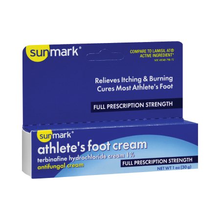 sunmark - Antifungal 1% Strength Cream 1 oz. Tube - 49348079072