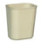 Saalfeld Redistribution Fire-Resistant Trash Can 14 Quart Beige Thermoset Polyester Open Top - FG254100BEIG