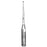 Sklar - Cone Ring Curette 9 Inch Length Round Knurled Handle Size 3 Tip Straight Cone Ring Tip - 40-8132
