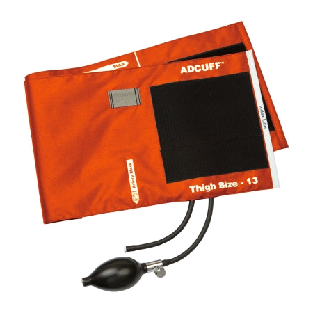 Adcuff - Blood Pressure Cuff and Bulb Adult Thigh X - Large Cuff 40 - 66 cm Nylon Cuff - 865-13TOR
