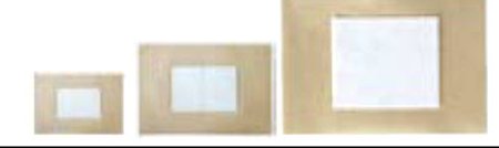 BSN Medical Coverlet Adhesive Strip 2-3/4 X 4 Inch Plastic Square Tan Sterile - 7801000
