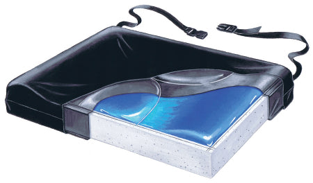Skil-Care Stability Plus Seat Cushion 18 W X 16 D X 2-1/2 H Inch Foam / Gel - 751047
