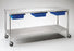 Pedigo Products Center Supply Work Table 24 X 34 X 72 Inch Stainless Steel - CDS-2472-W/SC
