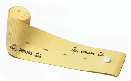 Lynn Medical Belt 52 L X 2.4 W Inch, Abdominal, Yellow, Elastic For Fetal Monitor - 2208A