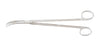Miltex Miltex Operating Scissors Thorek 10 Inch Length OR Grade Stainless Steel (German) NonSterile Finger Ring Handle Fully Curved Blade Blunt/Blunt - 5-245