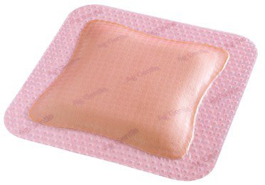Smith & Nephew Allevyn Ag Gentle Border Foam Dressing with Silver 7 X 7 Inch Square Sterile - 66800454