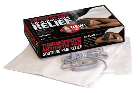 Thermophore MaxHEAT Muff Style - Moist Heating Pad Hand Fleece Blend Cover Reusable - 174