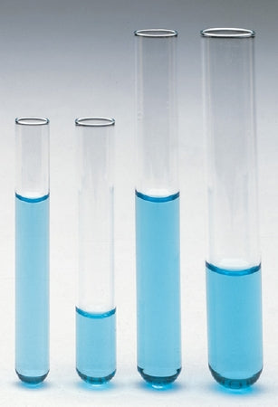 SP - Test Tube Round Bottom Plain 16 X 100 mm 15 mL Without Color Coding Without Closure Glass Tube - SP1290-6