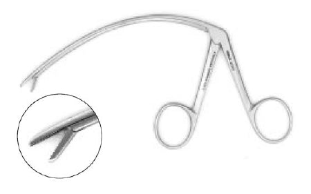 Teleflex Medical Tendon Holding Forceps Caroll 6 Inch Curved - 65325