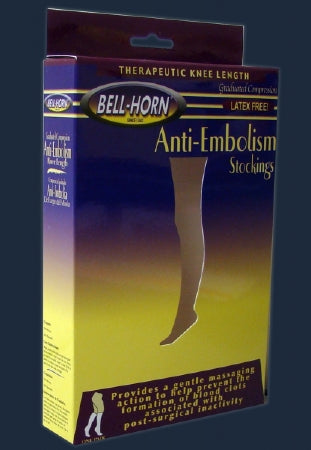 DJO Anti-embolism Stockings Knee High 3X-Large / Short Beige Closed Toe - 110003X-SHORT