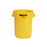 Saalfeld Redistribution Brute Trash Can BRUTE 32 gal. Round Yellow Plastic Open Top - FG263200YEL