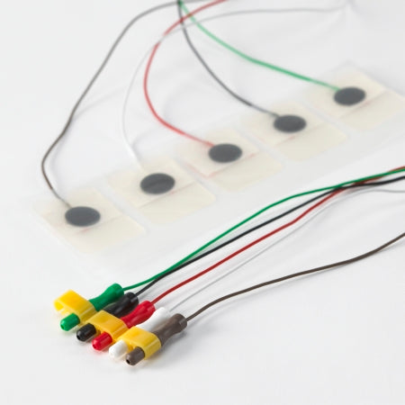 3M Red Dot EKG Snap Electrode Monitoring Radiolucent 5 per Pack - 2570-5