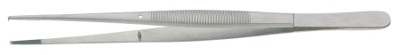 BR Surgical - Tissue Forceps Potts-Smith 10 Inch Length Surgical Grade Stainless Steel NonSterile NonLocking Thumb Handle Straight 1 X 2 Teeth - BR10-12625