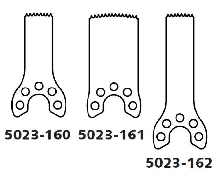 Conmed/Linvatec MicroPower Micro100 Saw Blade Oscillating 12 L X 5.5 W X 0.4 Thk mm Sterile Fine Tooth, Straight Edge - 502316000