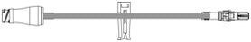 ICU Medical Extension Set 7 Inch Tubing 0.66 mL Priming Volume DEHP-Free - B9095