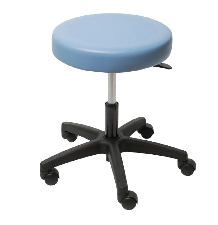UMF Medical Air Lift Stool Air Spring Height Adjustment 2 Inch Twin Wheel Carpet Caster Haze - 6749