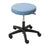 UMF Medical Air Lift Stool Air Spring Height Adjustment 2 Inch Twin Wheel Carpet Caster Haze - 6749