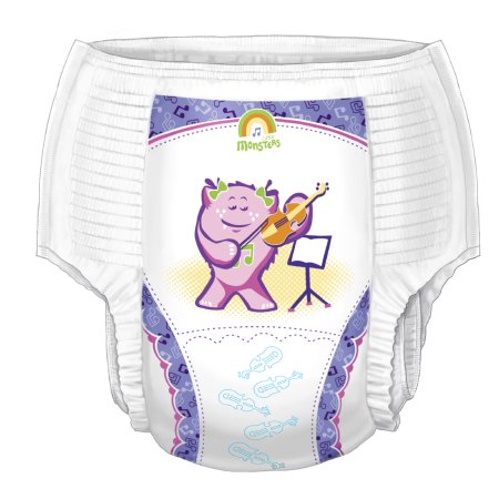 Cardinal Curity Runarounds Youth Training Pants Pull On X-Large Disposable Heavy Absorbency - 70065GA