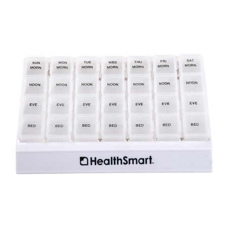 HealthSmart - Pill Organizer Large 7 Day 4 Dose - 640-8223-0000