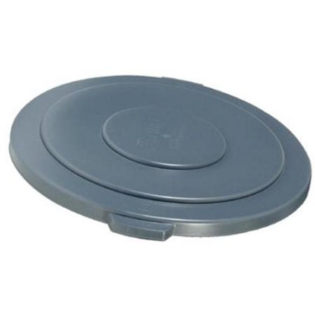 Saalfeld Redistribution Brute Container Lid 26-3/4 Diameter X 2 H Inch, Gray - FG265400GRAY
