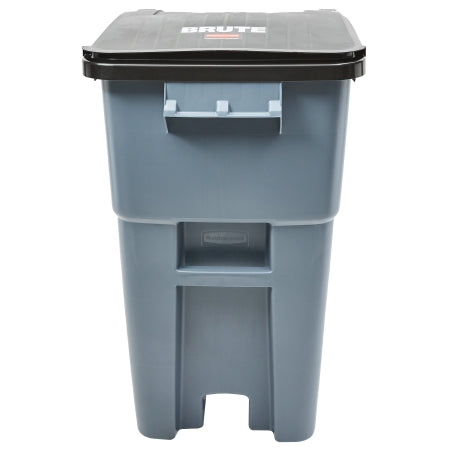Rubbermaid Brute - Trash Can 50 gal. Rollout Gray HDPE Manual - FG9W2700GRAY