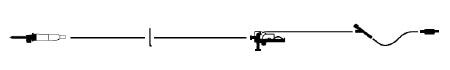 ICU Medical Primary Plum Administration Set 15 Drops / mL Drip Rate 104 Inch Tubing 1 Port - 11003-78