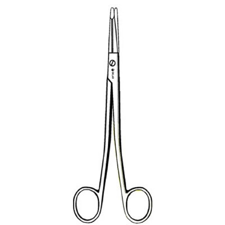 Sklar - Facelift Scissors Gorney 7-1/2 Inch Length OR Grade Stainless Steel NonSterile Finger Ring Handle Curved Blunt Tip / Blunt Tip - 47-1089
