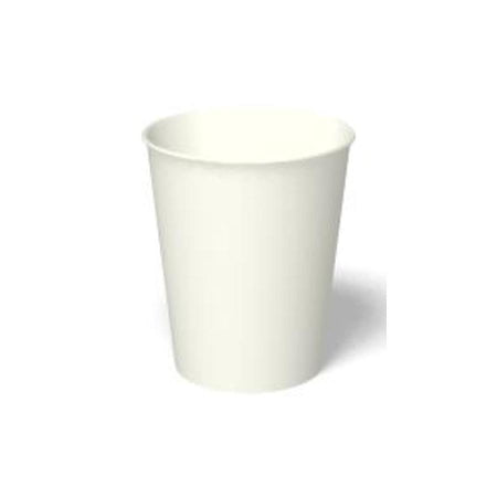 Saalfeld Redistribution IP Foodservice Drinking Cup 8 oz. White Paper Disposable - SMR-8CB
