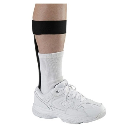 AFO Light - Ankle Foot Orthosis Large Hook and Loop Closure Male 11 to 14 Right Foot - O-121016