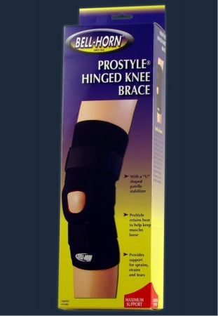 DJO ProStyle Knee Support Medium Pull-On, Hook and Loop Straps 14 to 15 Inch Circumference Left or Right Knee - 202