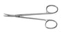Padgett - Suture Scissors Littler 4-3/4 Inch Length Surgical Grade Stainless Steel NonSterile Finger Ring Handle Curved Blade Sharp Tip / Blunt Tip - PM-6760