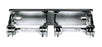 Georgia Pacific Georgia-Pacific Toilet Tissue Dispenser Chrome Metal Steel Manual 2 Rolls Wall Mount - 57120/01