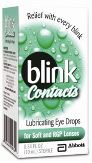 Blink Contacts - Contact Lens Solution 0.34 oz. Solution - 82744400032