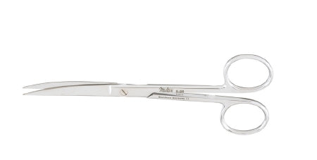 Miltex Miltex Operating Scissors 5-1/2 Inch Length OR Grade Stainless Steel (German) NonSterile Finger Ring Handle Curved Blade Sharp/Sharp - 13271