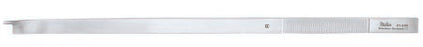 Miltex - Osteotome Neivert-Anderson Curved Right Blade with Guard OR Grade Stainless Steel NonSterile 8 Inch Length - 21-233