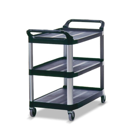 Xtra - Utility Cart HDPE 40.625 X 20 X 37.8 Inch Black - FG409100BLA