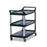 Xtra - Utility Cart HDPE 40.625 X 20 X 37.8 Inch Black - FG409100BLA