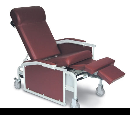 Winco Convalescent Recliner Burgundy 5 Inch Total Lock Caster 5 Inch Total Lock Caster - 5271-14