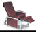 Winco Convalescent Recliner Burgundy 5 Inch Total Lock Caster 5 Inch Total Lock Caster - 5271-14