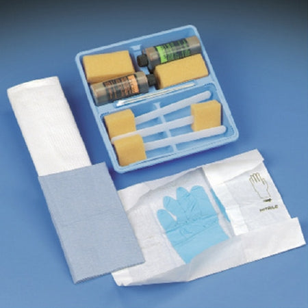 Deroyal Prep Tray A With Gloves  - 50-002M