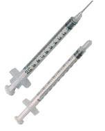 AirTite Products Exel Tuberculin Syringe 1 mL Individual Pack Luer Lock Tip Without Safety - 26049
