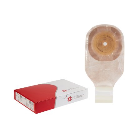 Premier - Ostomy Pouch One-Piece System 12 Inch Length Up to 2-1/2 Inch Stoma Drainable Flat, Trim to Fit - 8031