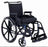 Merits Health Products Lightweight Wheelchair K4 Dual Axle Desk Length Arm Flip Back / Padded Arm Style 8 Inch Front Casters / 24 Inch Rear Wheels 18 Inch Seat Width 250 Lbs. Weight Capacity - L2203340BM29