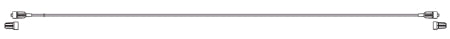Codan US Corporation Extension Set 120 Inch Tubing 4 mL, 2 ml Co Extruted Tubing - BC626