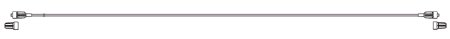 CODAN US CORPORATION - Extension Set 120 Inch Tubing 4 mL, 2 ml Co Extruted Tubing - BC626