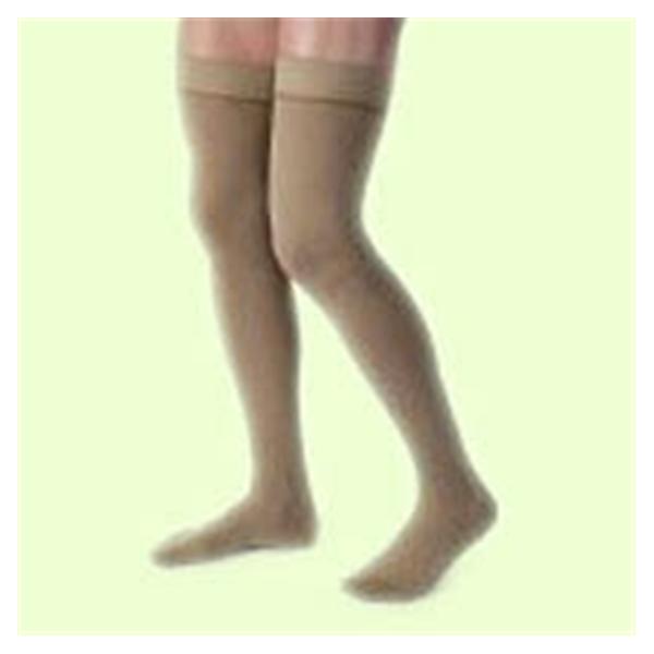 BSN Medical Socks Compression Jobst Formen Thigh High Closed Toe Xl Khaki 1/Pr - 115403