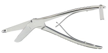 Vantage - First Aid Shears 8-1/2 Inch Length Office Grade Stainless Steel Finger Ring Handle Angled Blade - V95-600