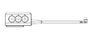 N.O.A. Medical Industries Sealed Lead Acid Battery Pack 1 Pack - 7540009