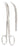 Miltex - Enucleation Scissors 5 Inch Length OR Grade German Stainless Steel NonSterile Finger Ring Handle Fully Curved Blade Blunt Tip / Blunt Tip - 18-1498